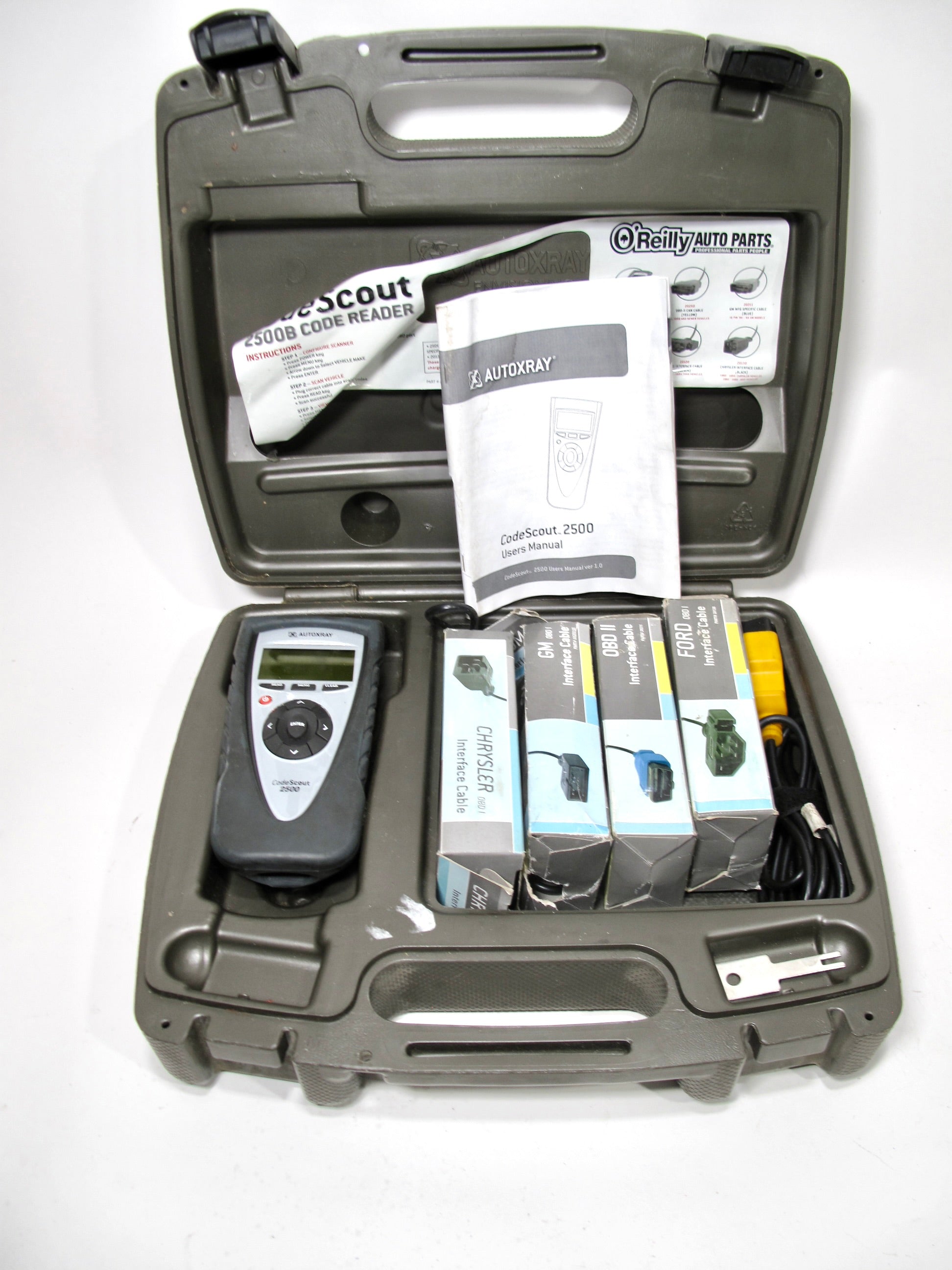 Damazo Codescout Autoxray Code Scout 2500 In Case Chrysler Ford GM & OBD II and Interfa ...