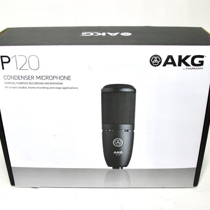 AKG P120  Studio Condenser Recording & Live Streaming Microphone Professional