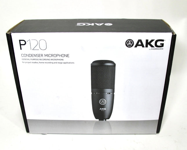AKG P120  Studio Condenser Recording & Live Streaming Microphone Professional