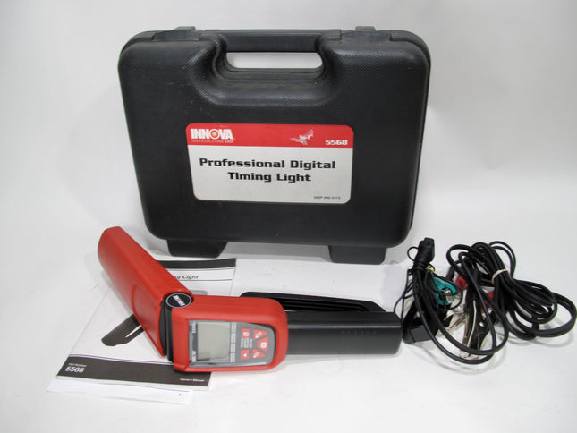 INNOVA 5568 Pro-Timing Light with Tool Case Digital Electric Pro Tachometer