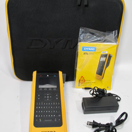 Dymo XTL 500 Label Maker Printer Bundle w// Case Charge & Cartridges