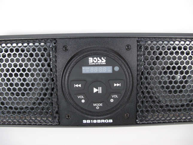 BOSS Audio SB18BRGB ATV Amplified Sound Bar 18" Bluetooth RGB IPX5