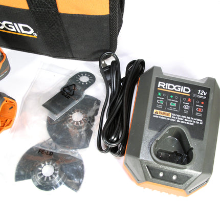 Ridgid Job Max 12v R8223500 Power Handle w/ Multi Tool Attachment R8223406