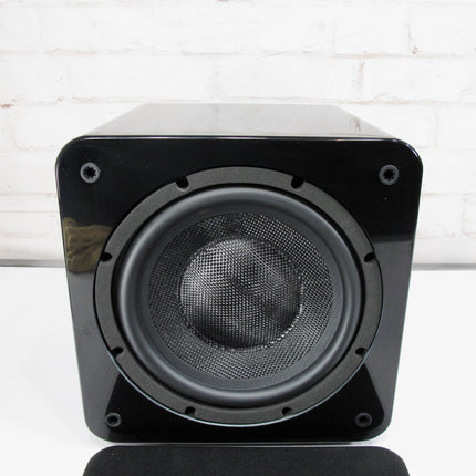Elura SUBR8 Red Label Series 8" 180-Watt Active Powered Home Audio Subwoofer