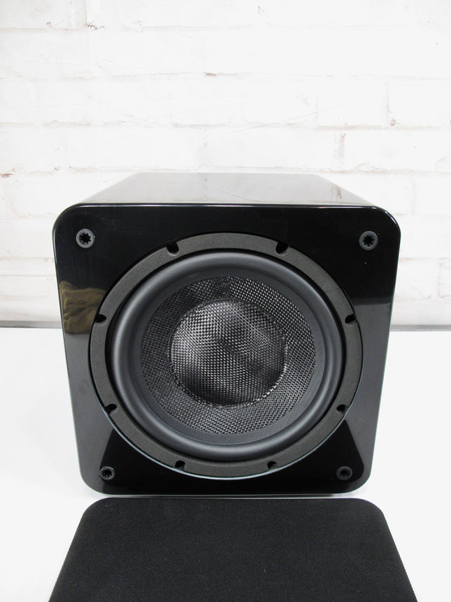 Elura SUBR8 Red Label Series 8" 180-Watt Active Powered Home Audio Subwoofer