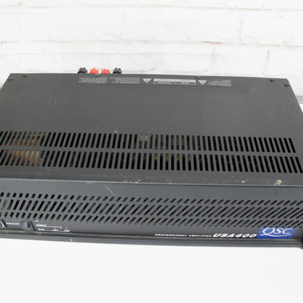 QSC USA400 400 Watt 2 Channel Pro Audio Power Amplifier