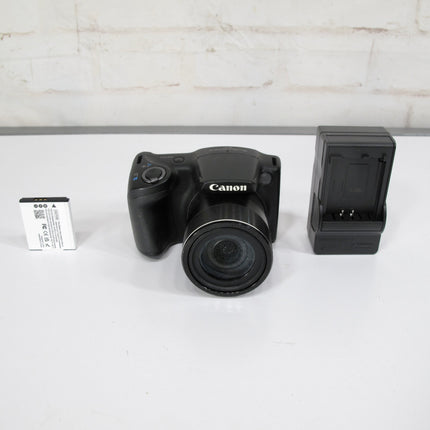 Canon PowerShot SX420 IS 20.0 MP Digital Camera Black 42X Optical Zoom
