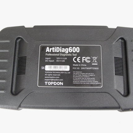 TOPDON ArtiDiag 600 OBD2 Scanner All Systems, Code Reader Diagnostic Scan Tool