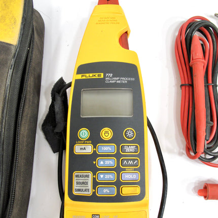 Fluke 772 Digital Clamp Meter Dual Backlit 99.9 mA A 0.2 in (5 mm) Jaw Capacity