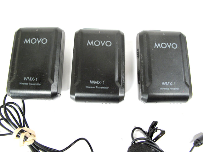 Movo WMX-1-DUO 2.4GHz Dual Wireless Lavalier Microphone System