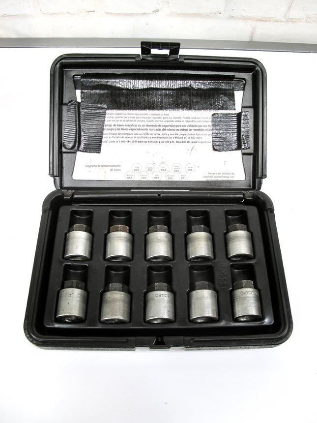 Toyota 09999-00100A OEM McGard  10 Master Wheel Lock Key Set