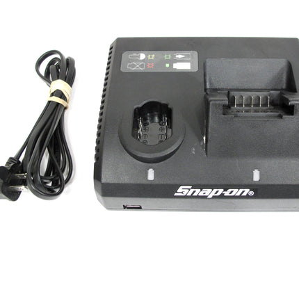 Snap On Tools CTC131A 14.4 V and 18 V Lithium Dual Bay Black Battery Charger