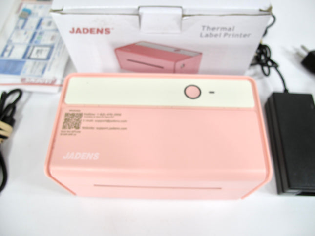 Jadens  JD-468BT Pink Bluetooth  USB Direct Thermal Label Printer 4x6