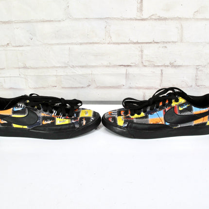 Nike Blazer Low Patchwork Size 8 US CI9888-001 Multicolor Athletic Shoes