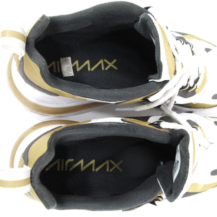 Nike Air Max 270 React Metallic Gold' & Black Mens US Size 8