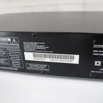 RCA DRC8052 Coax/Composite/S Video HDMI DVD Player RW Recorder w/ Remote