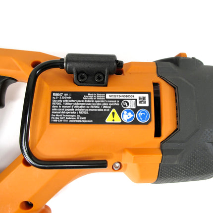 Ridgid R8647 18V Brushless Reciprocating Saw w/ Battery & Charger