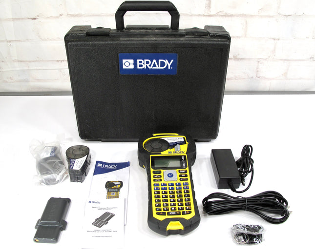 Brady BMP 21-PLUS Label Maker W/ Power Supply And Case