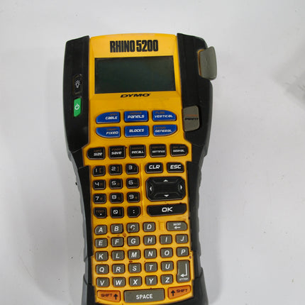 DYMO Rhino 5200 Industrial Label Maker &  Heat Shrink Tube Labeler Bundle