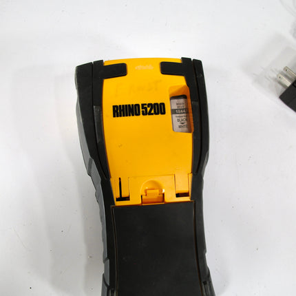 DYMO Rhino 5200 Industrial Label Maker &  Heat Shrink Tube Labeler Bundle