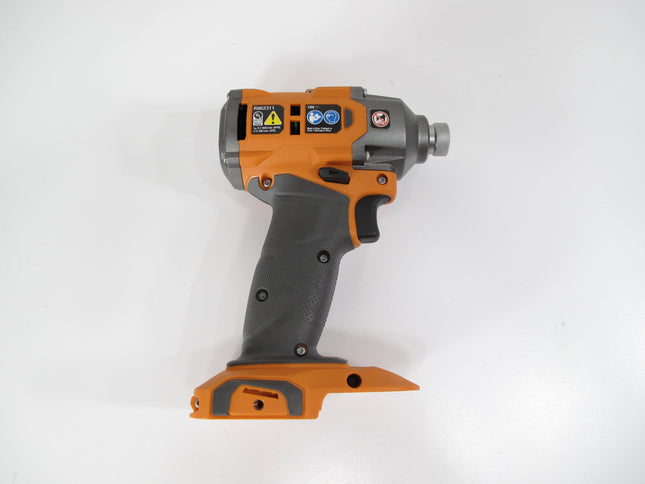 RIDGID R862311 Impact Driver 18-Volt Brushless Motor Cordless 1/4 in (Tool Only)