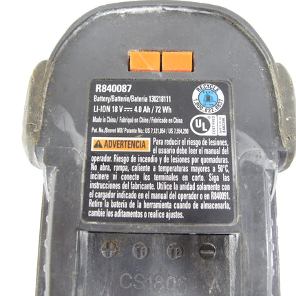 Battery for Ridgid 18V Rigid R840085 2AH Lithium Battery Rigid 18V R840087