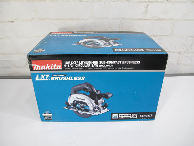 Makita XSH04ZB LXT 18V Brushless 6-1/2 in Sub-Compact Circular Saw Tool Only