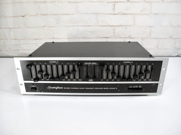 Soundcraftsmen RP2201-R Record-Playback Audio Frequency Equalizer 10 Band EQ