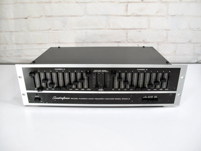Soundcraftsmen RP2201-R Record-Playback Audio Frequency Equalizer 10 Band EQ