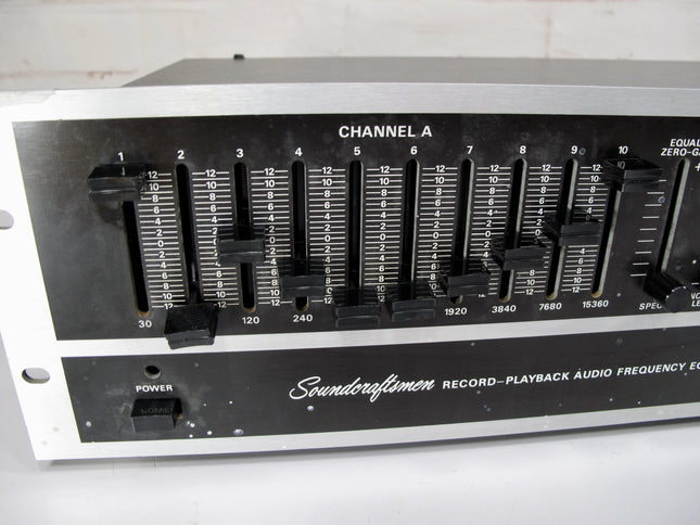 Soundcraftsmen RP2201-R Record-Playback Audio Frequency Equalizer 10 Band EQ