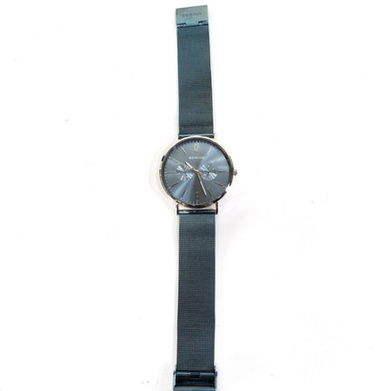 Bering Men's Classic Blue Dial Blue Mesh Watch 19039-327