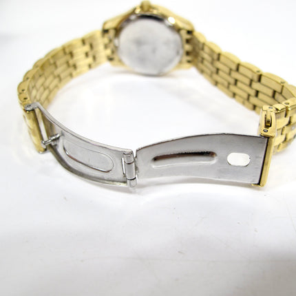 Citizen EW1907-78D Eco Drive Silhouette Crystal Gold Tone 28mm 7" Ladies Watch