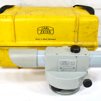Carl Zeiss NI2 Automatic Surveyor Level West Germany Surveying with Case