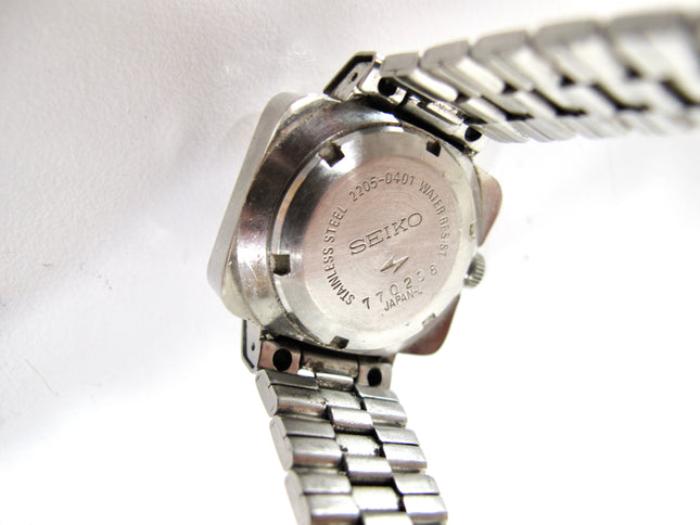 Seiko Hi-Beat 2205-0401 Japan Stainless Ladies Automatic Watch 6 Inch