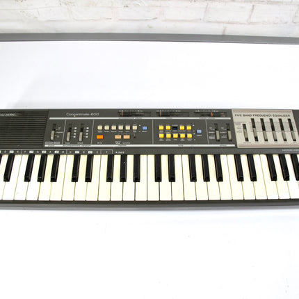 Realistic Concertmate 600 49 Key Portable 1980s Keyboard