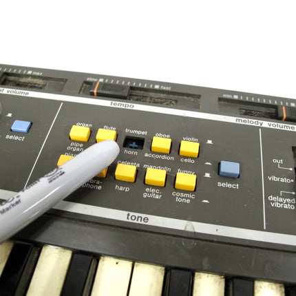 Realistic Concertmate 600 49 Key Portable 1980s Keyboard