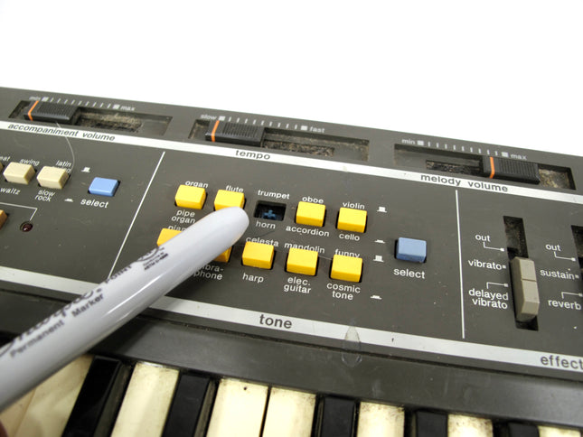 Realistic Concertmate 600 49 Key Portable 1980s Keyboard