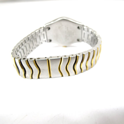 Ebel Wave 1087F21 18kt Gold & Stainless Steel Two Tone Quartz Watch 7 inch