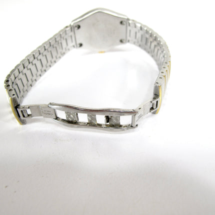 Ebel Wave 1087F21 18kt Gold & Stainless Steel Two Tone Quartz Watch 7 inch