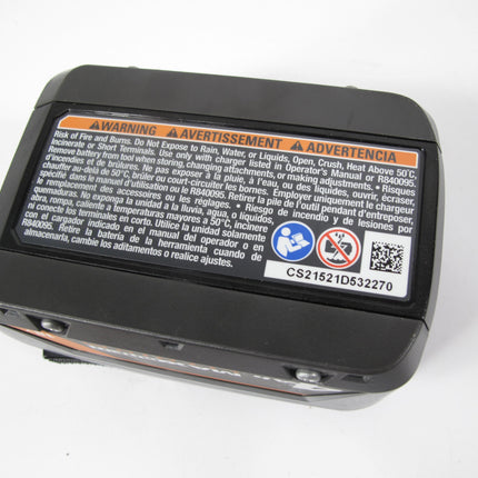 Ridgid R840040 18V Volt 4.0 Ah Max Output Lithium-Ion Battery