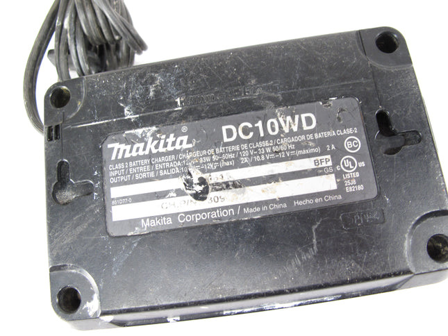 Original Makita DC10WD Charger 10.8-12V Lithium Battery Charger