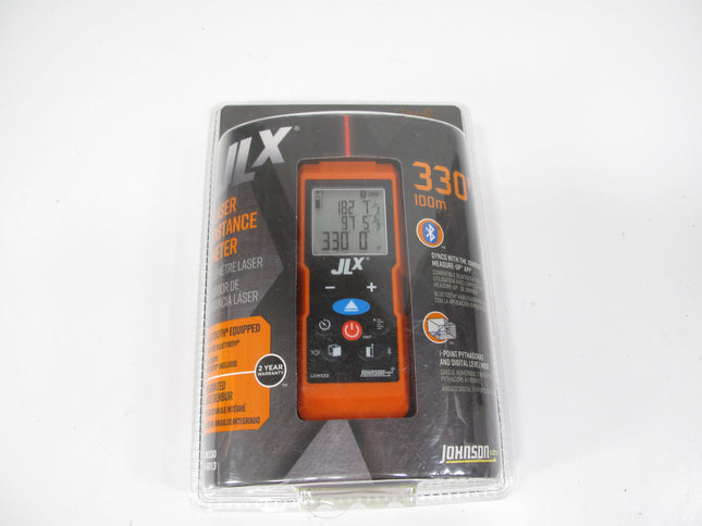 Johnson JLX LDM330 330 ft Laser Distance Meter 40-6013 Bluetooth