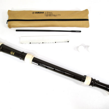 Yamaha YRT-304B II  Key of C Baroque Fingering Resin Tenor Recorder