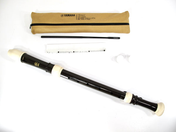 Yamaha YRT-304B II  Key of C Baroque Fingering Resin Tenor Recorder