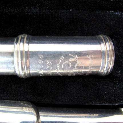 Gemeinhardt 22SP Offset G Silver Plated Closed Hole Flute