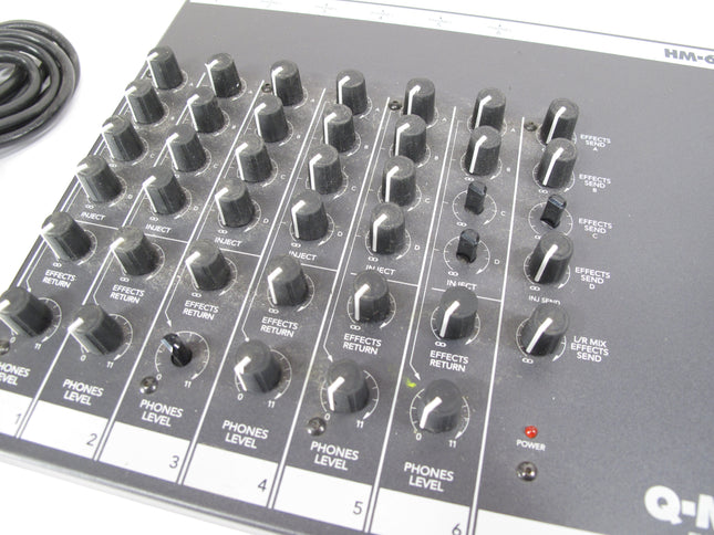 OZ Audio Q-MIX HM-6 6-Channel Headphone Amplifier Matrix Mixer