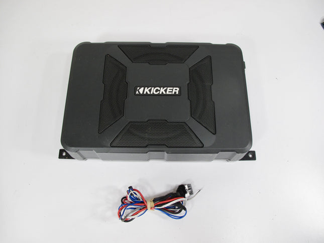 KICKER Hideaway HS8 8" 150W Car Audio Powered Subwoofer Sub Enclosure
