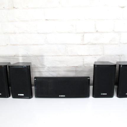 Set of 5 Yamaha Surround Sound Speakers NS-B40 NS-C40 Center Main