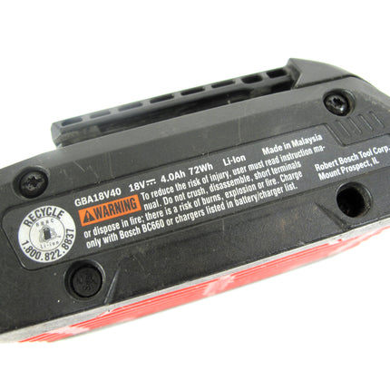 Bosch GBA18V40 18V CORE18V Lithium-Ion 4 Ah Advanced Power Tool Battery