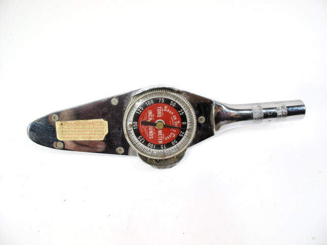 Snap-On TE12A 3/8" Drive TORQ-O-METER 8" 203mm Torque Wrench
